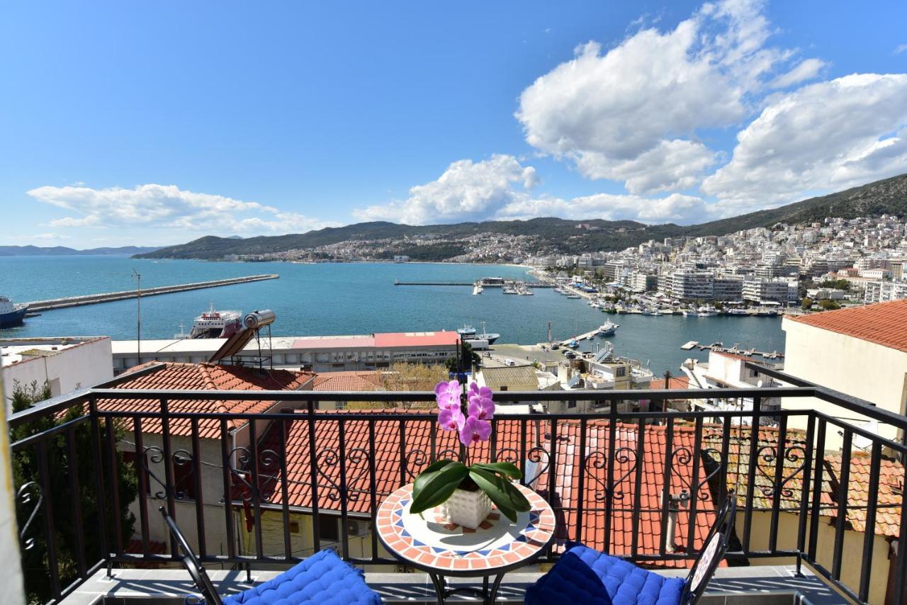 Apartamento Golden Sea View - Old Town Kavala Exterior foto