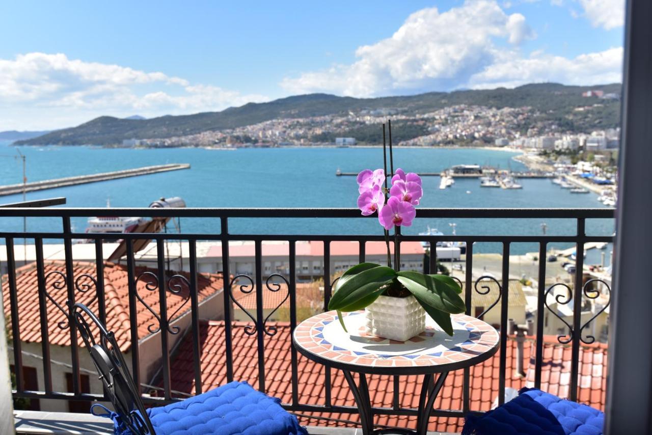 Apartamento Golden Sea View - Old Town Kavala Exterior foto